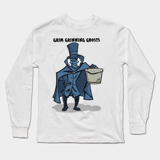 Grim Grinning Ghosts Long Sleeve T-Shirt